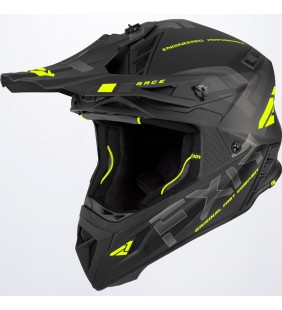 CASQUE HELIUM RACE NOIR JAUNE