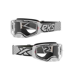 MASQUE EKS LUCID BLANCHE GRIS