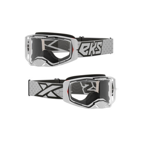 MASQUE EKS LUCID BLANCHE GRIS