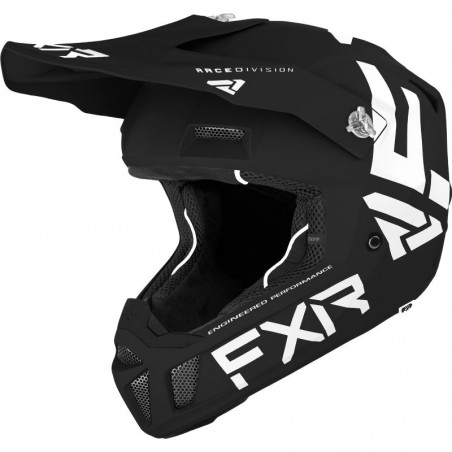 CASQUE CLUTCH CX NOIR BLANC 22