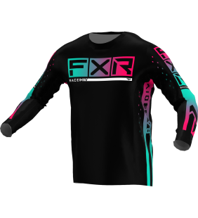 MAILLOT PODIUM PRO MX MINTY ROSE NOIR