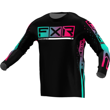 MAILLOT PODIUM PRO MX MINTY ROSE NOIR