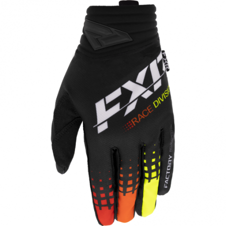 GANTS PRIME NOIR ORANGE 23