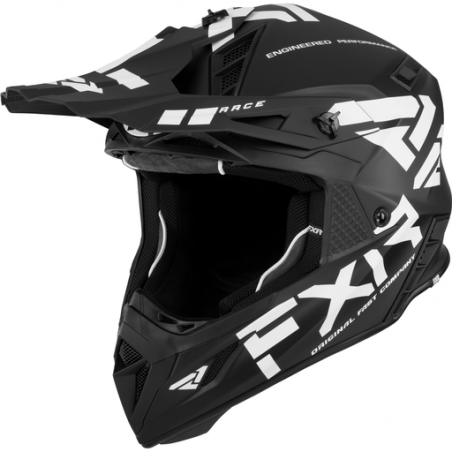 CASQUE HELIUM RACE DIV 23 NOIR BLANC