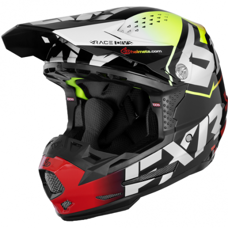 CASQUE 6D FXR ATR-2Y INFERNO