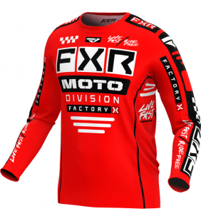 MAILLOT PODIUM KIDS ROUGE 24