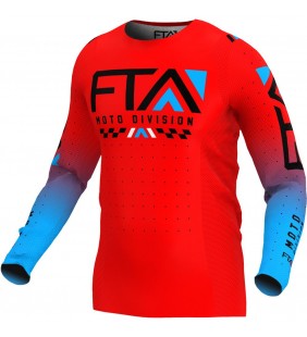 MAILLOT FTA STYLZ MOTO ROUGE