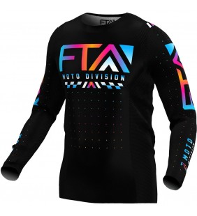 MAILLOT FTA STYLZ NOIR BLEU