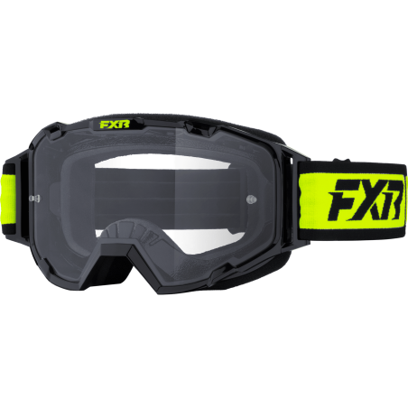 MASQUE FXR MAVERICK JAUNE