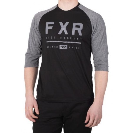 T SHIRT 3/4 FXR CLUTCH NOIR