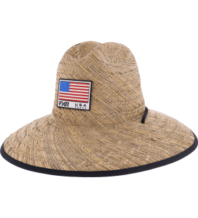 CHAPEAU DE PAILLE 25 CAMO BLEU