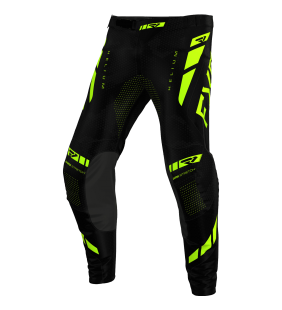 PANTALON HELIUM 25.7 NOIR JAUNE