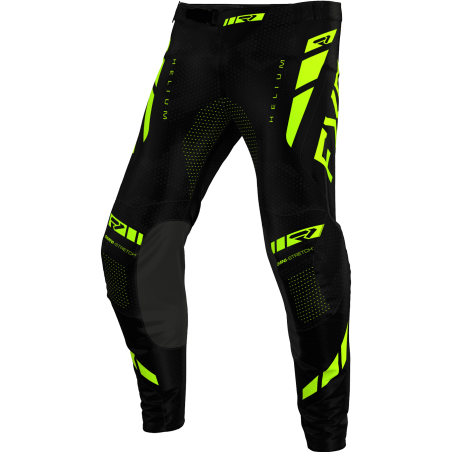 PANTALON HELIUM 25.7 NOIR JAUNE