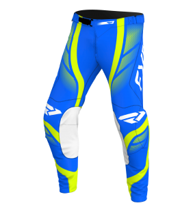 PANTALON HELIUM BLEU/JAUNE 26