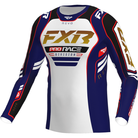 MAILLOT REVO BLEU/BLANC/OR 26