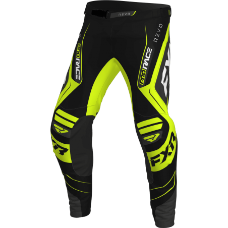 PANTALON REVO NOIR/JAUNE 26