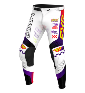 PANTALON PODIUM BLANC/VIOLET 26