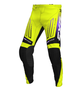 PANTALON CLUTCH JAUNE/VIOLET 26