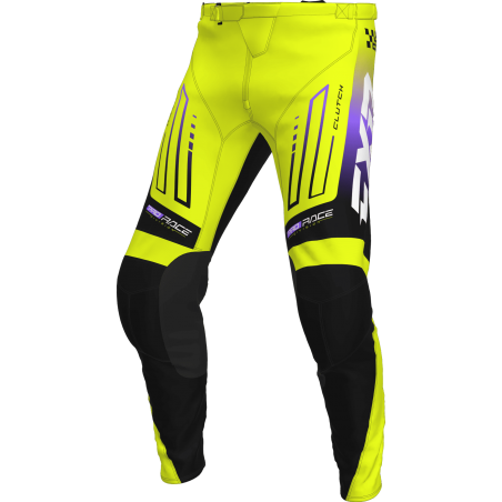 PANTALON CLUTCH JAUNE/VIOLET 26