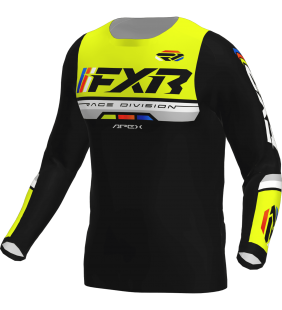 MAILLOT APEX NOIR/JAUNE  26
