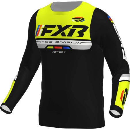 MAILLOT APEX NOIR/JAUNE  26