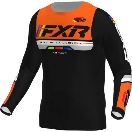 MAILLOT APEX NOIR/ORANGE  26