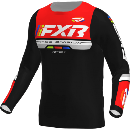 MAILLOT APEX NOIR/ROUGE  26
