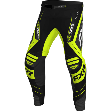 PANTALON ENFANT REVO NOIR/JAUNE