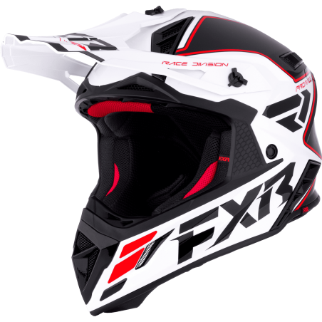 CASQUE HELIUM NOIR/ROUGE 26