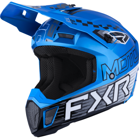 CASQUE CLUTCH RACE BLEU 26