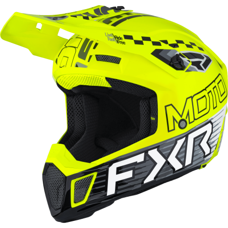 CASQUE CLUTCH RACE JAUNE 26