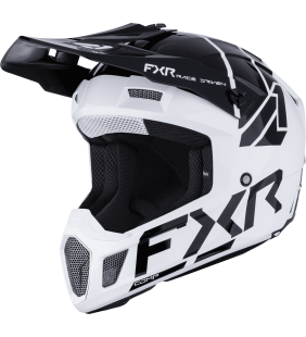 CASQUE CLUTCH COMP BLANC/NOIR 26