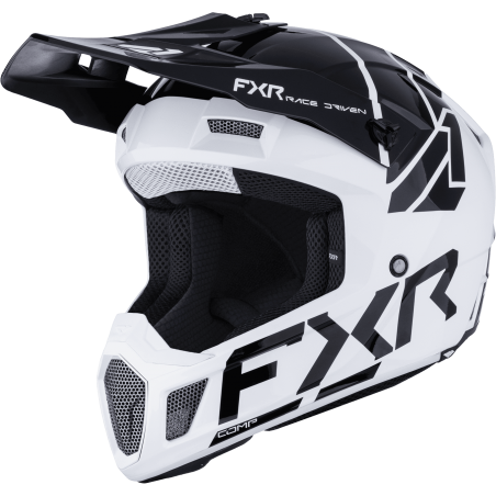 CASQUE CLUTCH COMP BLANC/NOIR 26