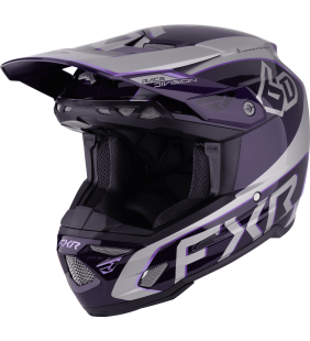 CASQUE 6D AT3-3 FIM GRIS/VIOLET