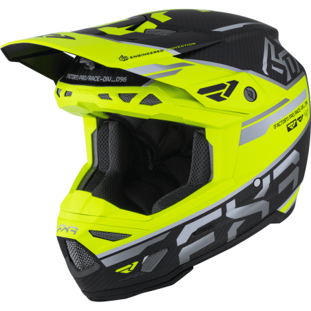 CASQUE 6D AT3-3 FIM JAUNE/NOIR