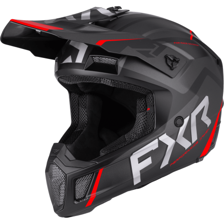 CASQUE CLUTCH EVO NOIR/ROUGE 26