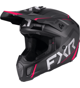 CASQUE CLUTCH EVO NOIR/ROSE 26