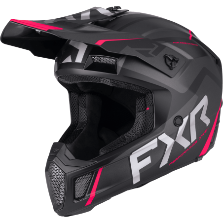 CASQUE CLUTCH EVO NOIR/ROSE 26