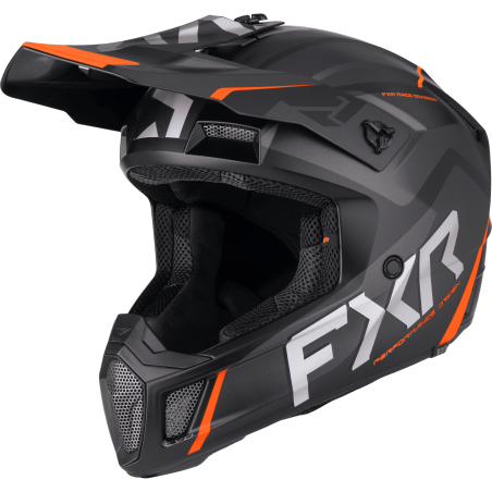 CASQUE CLUTCH EVO NOIR/ORANGE 26
