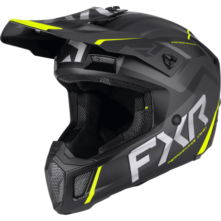 CASQUE CLUTCH EVO NOIR/JAUNE 26
