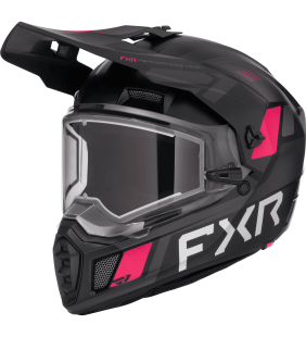 CASQUE CLUTCH X NOIR/ROSE 26