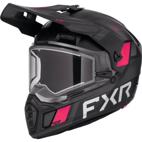 CASQUE CLUTCH X NOIR/ROSE 26