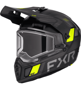 CASQUE CLUTCH X NOIR/JAUNE 26