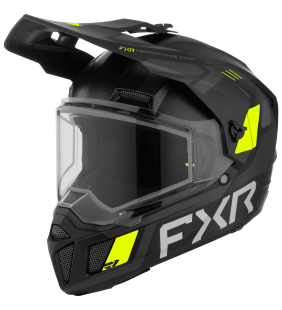 CASQUE ENFANT CLUTCH X NOIR/JAUNE 26