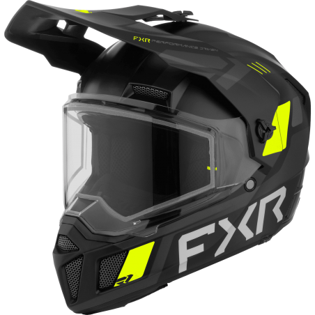 CASQUE ENFANT CLUTCH X NOIR/JAUNE 26