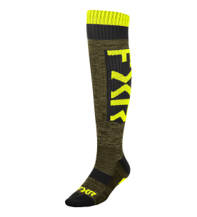 CHAUSSETTES HAUTES KAKI JAUNE 26