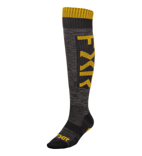 CHAUSSETTES HAUTES GRIS OR 26