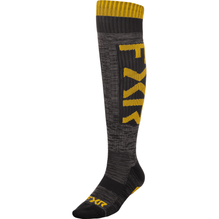 CHAUSSETTES HAUTES GRIS OR 26