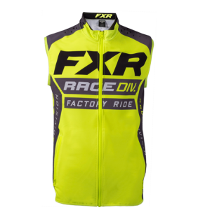 VESTE SANS MANCHE FXR JAUNE