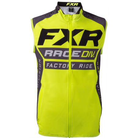 VESTE SANS MANCHE FXR JAUNE